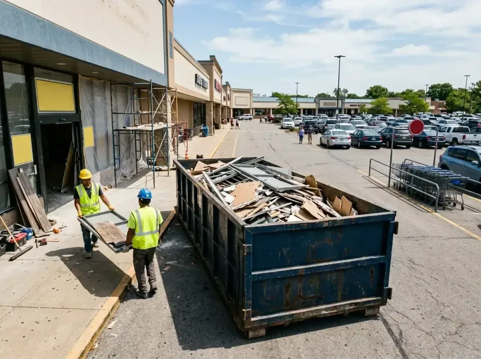 retail-store-renovation-debris-003 — frequently asked questions, Roll-off Dumpster Rentals in Morton Grove, IL